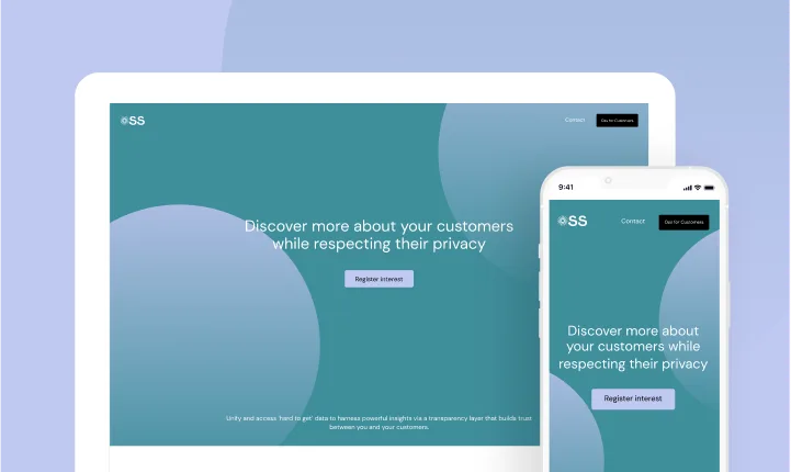 Oss App website screenshot